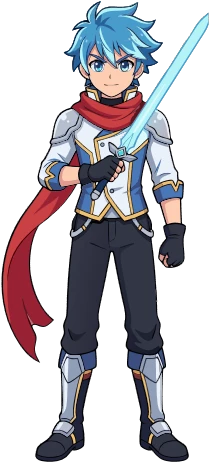 Anime fantasy hero