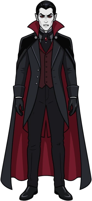 Gothic fantasy vampire