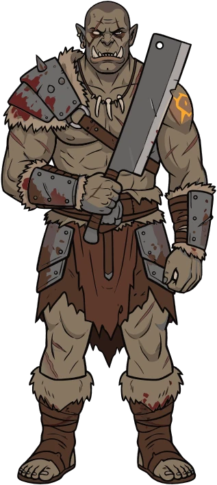 Grimdark orc
