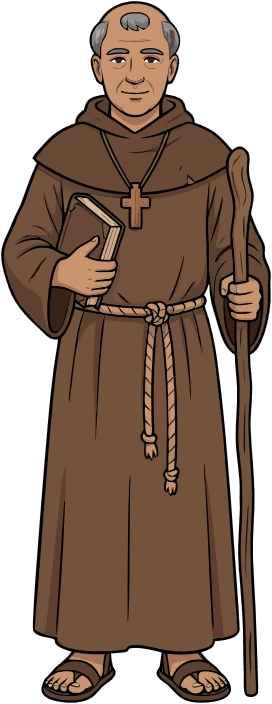 Medieval fantasy cleric