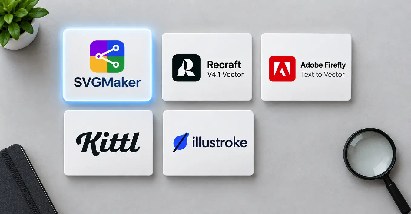 8 AI SVG Creators Tested on the Same Prompts: 2026 Results