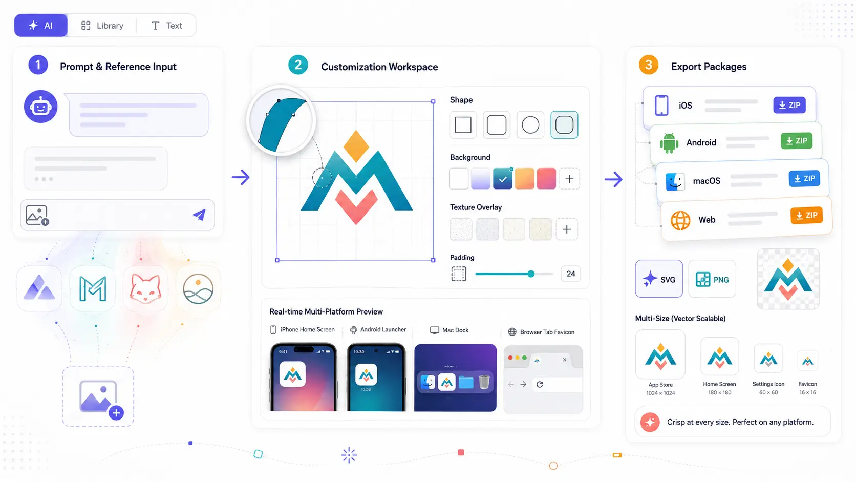 AI SVG Logo Generator: Create Professional Vector Logos Free