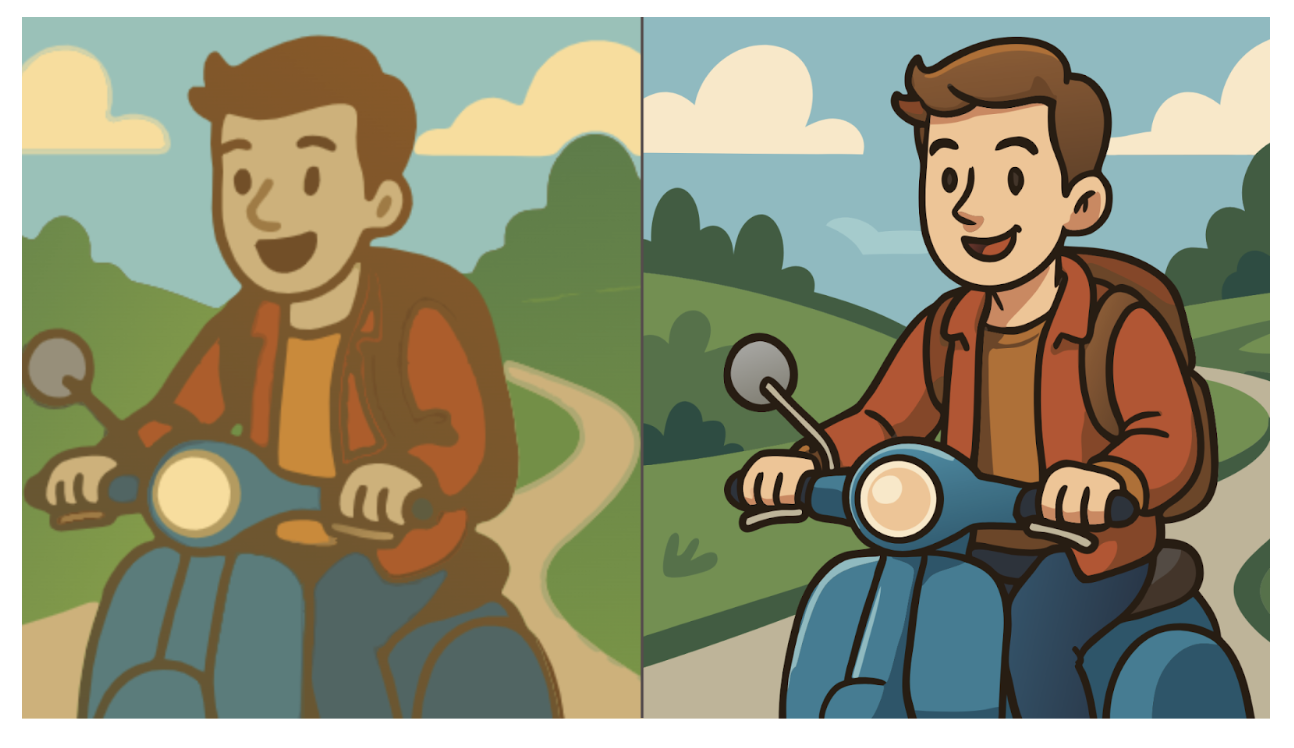 Convert Raster UI Assets to Scalable SVGs - hero illustration