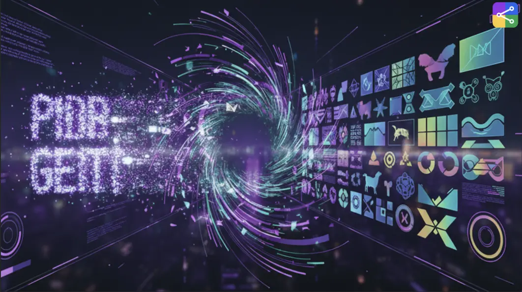 Generate SVGs from Text Prompts illustration