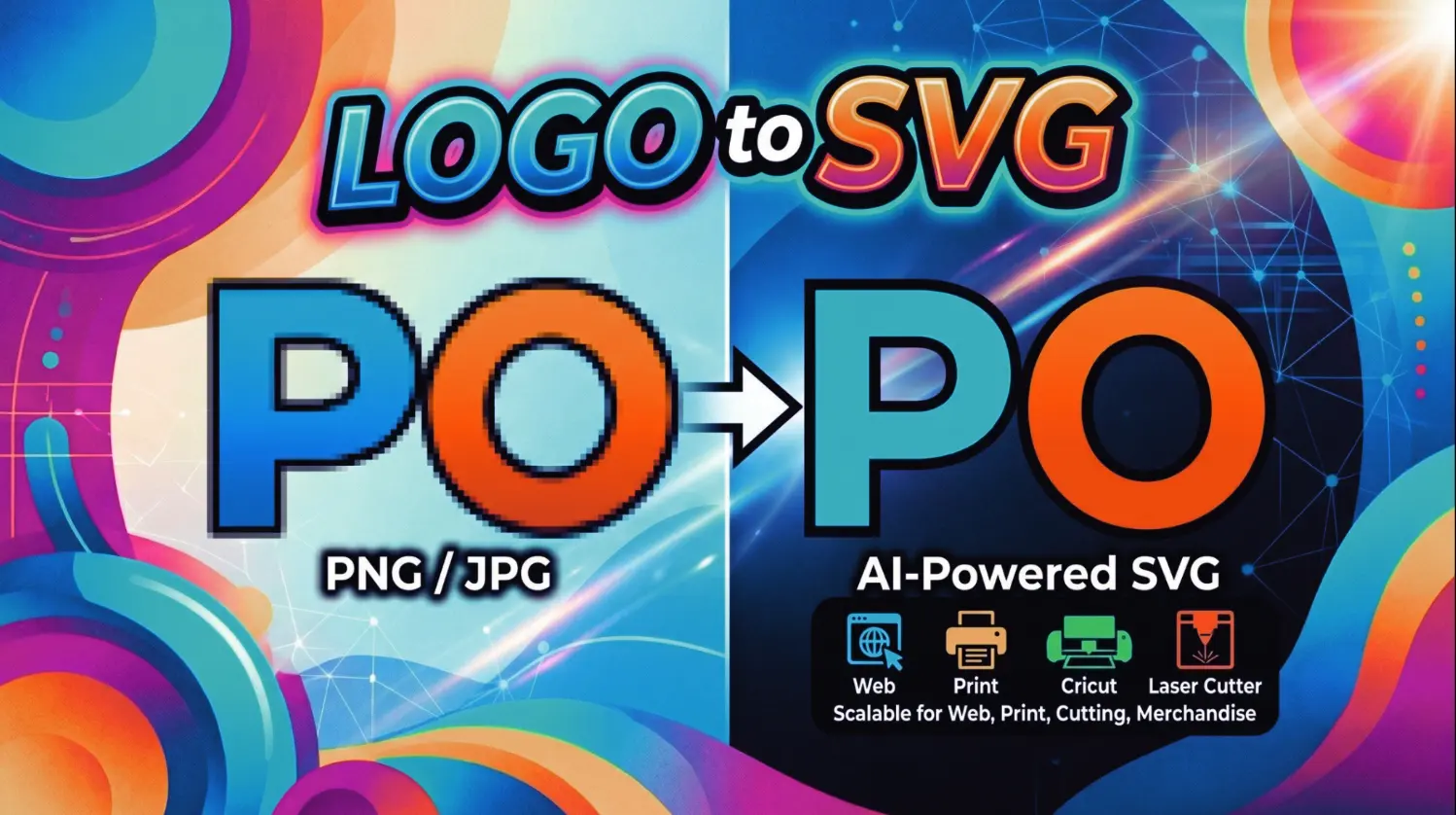 Logo to SVG: How to Convert Any Logo into Scalable Vector Graphics with SVGMaker AI