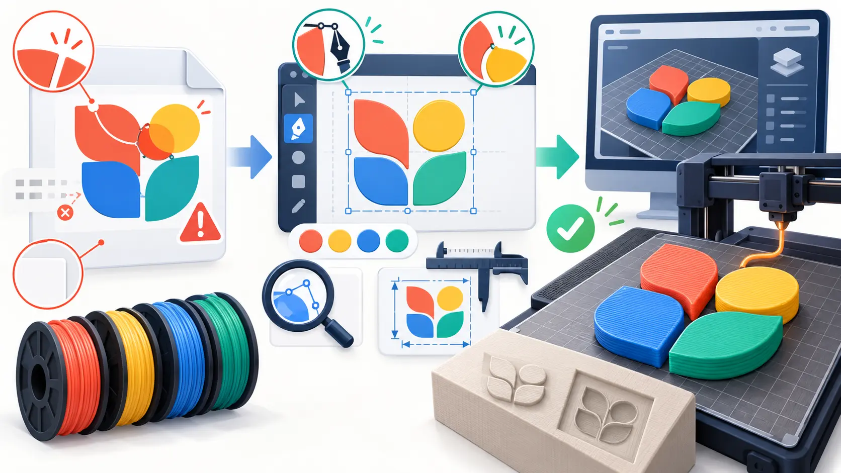 10 Common SVG Import Problems in Bambu Studio and How to Fix Them (Extrude, Emboss & Multicolor Printing)