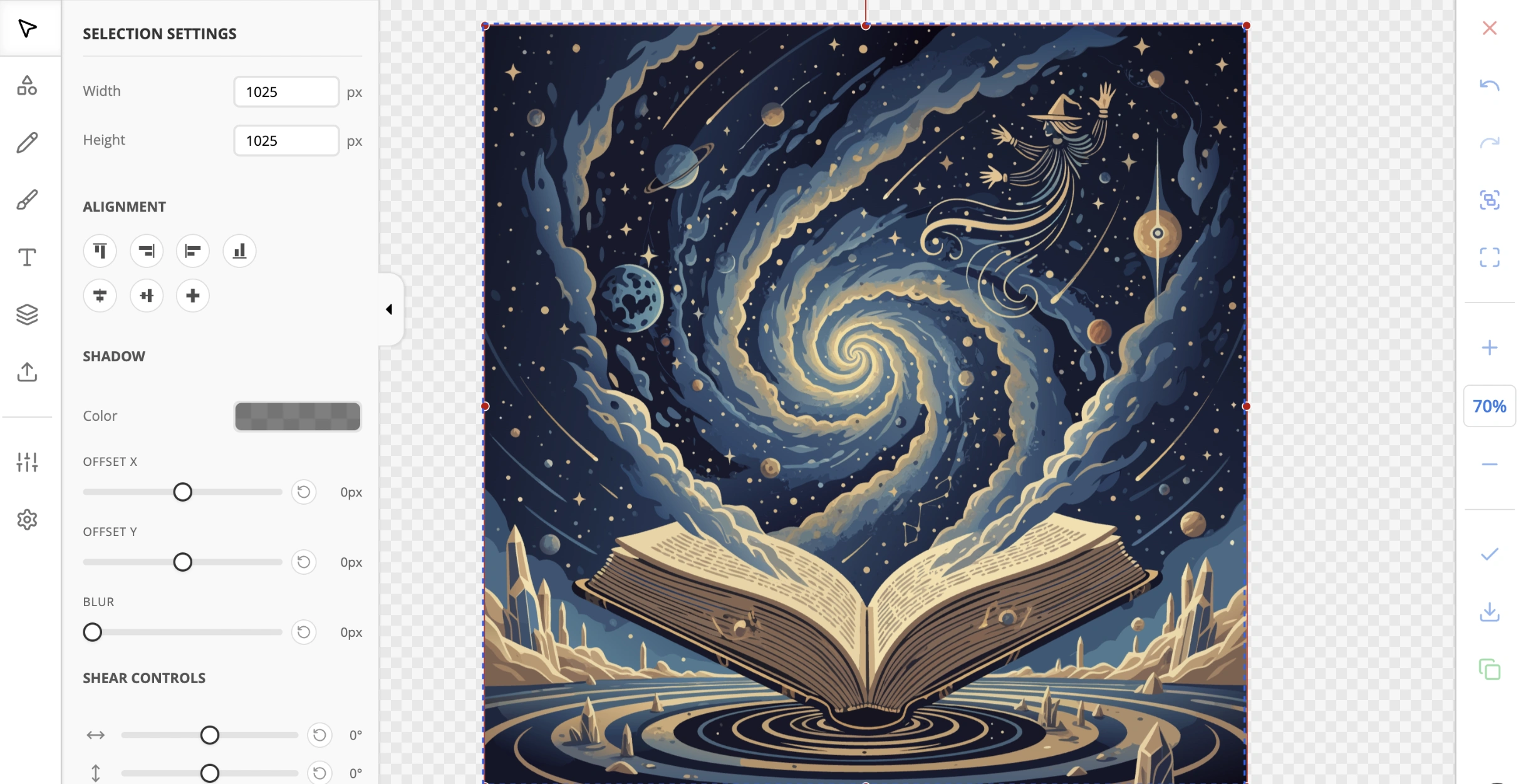 SVG Editor interface showing powerful editing tools and features